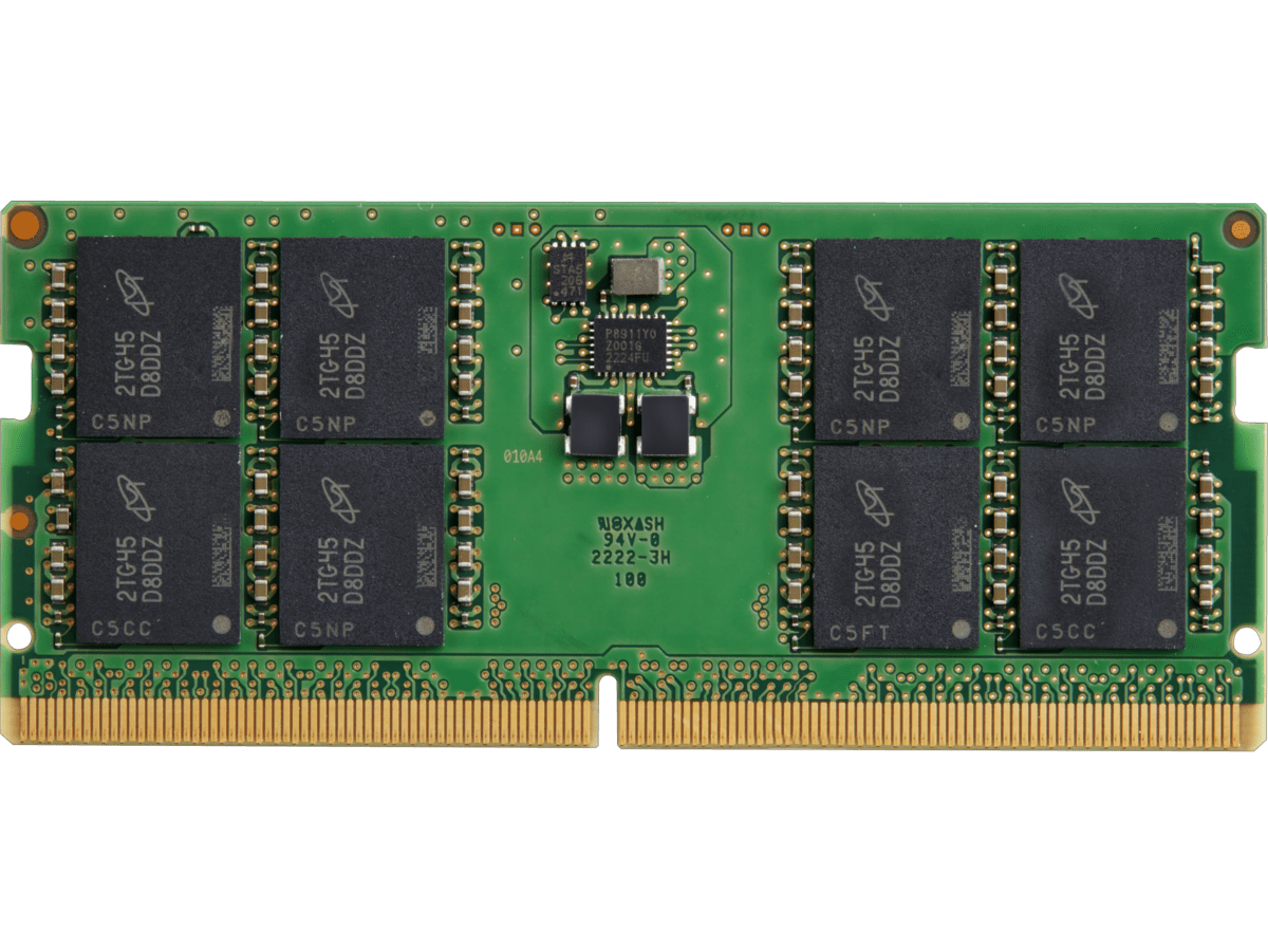 32GB DDR5 (1x32GB) 5600 SODIMM Memory (83P92AA) - Shop HP