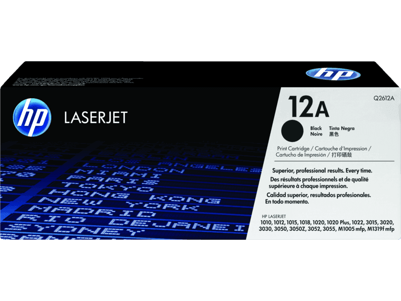 HP 12A Black Original LaserJet Toner Cartridge - Shop HP.com Australia
