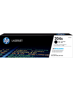 HP 204A Black Original LaserJet Toner Cartridge (CF510A) - Center facing