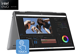 HP Envy x360 14 inch 2-in-1 Laptop 14-fc0025TU, Silver - 14-inch - Meteor silver (9Z7J4PA)