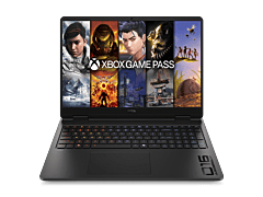 HyperX OMEN 16 inch Gaming Laptop PC 16-am2004TX, Black - 16-inch - Shadow black base and keyboard frame, shadow black aluminum cover, black chrome logo (D94F2PA)