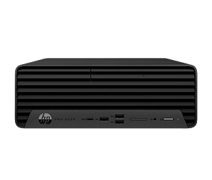 HP Pro Small Form Factor 400 G9 Desktop PC + HP Series 5 Pro 23.8 inch FHD Monitor  - 524pf - Without Screen - Jack black (B27SZPT-BN3)