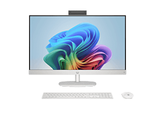 HP 27 inch All-in-One Desktop PC Next Gen AI 27-ct2006a - 27" - Shell white (BQ4E2PA)