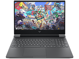 Victus 15.6 inch Gaming Laptop 15-fb3277AX, Silver - 15.6-inch - Mica silver, black chrome logo (D87GXPA)