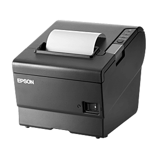 Epson TM-88VI Serial Ethernet USB Printer only (2HV25AA) - Center facing