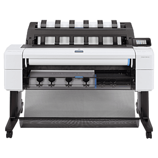 HP DesignJet T1600dr 36-in PostScript Printer (3EK13A) - Center facing