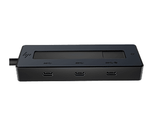 HP 4K USB-C Multiport Hub (6G842AA) - Center facing