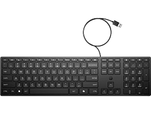 HP Wired Desktop 320K Keyboard (9SR37UT)