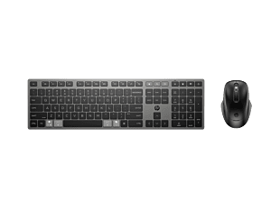 HP 720 Multi-Device Rechargeable Wireless Keyboard and Mouse Combo (9T5A9AA)