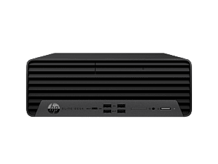 HP Elite SFF 800 G9 Desktop PC + HP Series 5 Pro 23.8 inch FHD Monitor  - 524pf - Without Screen - Black (A41JJPT-BN3)