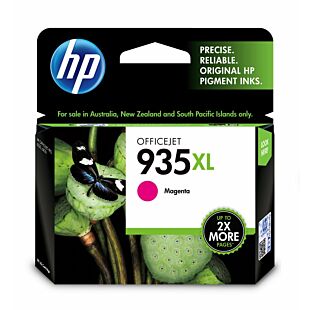 HP 935XL High Yield Magenta Original Ink Cartridge (C2P25AA) - Center facing