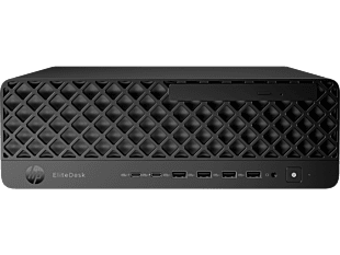 HP EliteDesk 8 SFF G1i Desktop AI PC + Poly Blackwire 3220 Stereo USB-C Headset +USB-C/A Adapter - Without Screen - Jack black (D00ZRPT-BN3)
