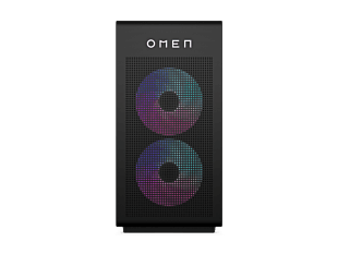 OMEN 35L Gaming Desktop PC GT16-1008a - Without Screen - Shadow black metal (D89SLPA) - Center facing
