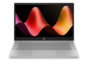 HP Chromebook 14a-nm0002MU, Gray - 14-inch - Modern gray (D9NF9PA) - Center facing