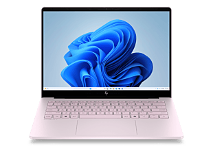 HP OmniBook 7 Laptop Next Gen AI 14-hg0047TU - 14" - Powder pink aluminum (DD6L0PA) - Center facing