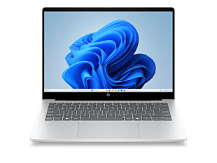 HP OmniBook 7 Laptop Next Gen AI 14-hg0049TU - 14" - Glacier silver aluminum (DD6L2PA) - Center facing