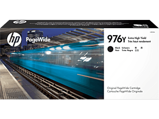 HP 976Y Extra High Yield Black Original PageWide Cartridge (L0R08A) - Center facing