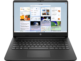HP 14 inch Laptop 14s-dq3128TU, Black - 14-inch - Jet Black (AY7R8PA)