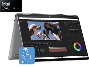 HP Envy x360 14 inch 2-in-1 Laptop 14-fc0025TU, Silver - 14-inch - Meteor silver (9Z7J4PA)