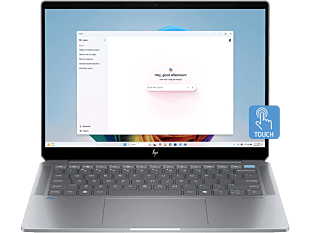 HP OmniBook Ultra Refurbished Laptop 14 inch 14-fd0000AU Next Gen AI PC, Silver - 14-inch - Meteor silver aluminum (AY6U6PAR)