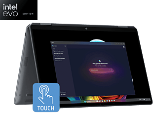 HP OmniBook Ultra Flip Refurbished 14 inch 14-fh0006TU Next Gen AI PC, Grey - 14-inch - Eclipse gray (AY6V1PAR)