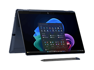 HP EliteBook X Flip G2i 14 inch Notebook Next Gen AI PC, Blue - 14-inch - Atmospheric blue (D71LLPT)