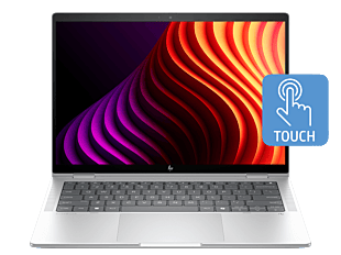 HP EliteBook X G1i 14 inch Laptop Next Gen AI PC, Silver - 14-inch - Glacier silver (B9GD7PT)