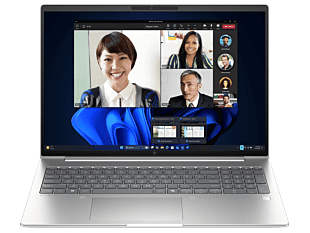 HP EliteBook 6 G1a 16 inch Laptop AI PC, Silver - 16-inch - Pike Silver (C86MDPA)