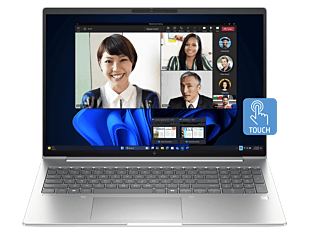 HP EliteBook 6 G1i 16 inch Laptop AI PC, Silver + HP LaserJet M110w Printer - 16-inch - Pike Silver (BQ4M2PT-BN1)
