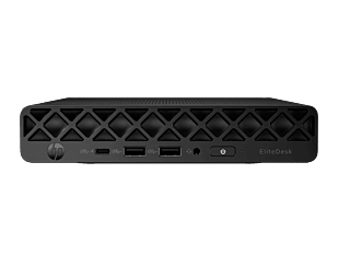 HP EliteDesk 8 Mini G1i Desktop AI PC + HP Series 5 Pro 23.8 inch FHD Monitor  - 524pf - Without Screen - Jack black (BP0G1PT-BN4)