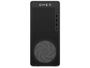 OMEN 16L Gaming Desktop PC TG03-0056a - Without Screen - Shadow black metal (D89SXPA) - Left facing
