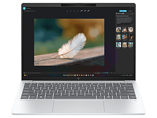 HP OmniBook 7 Aero 13.3 inch Refurbished Laptop Next Gen AI 13-bg1006AU, Silver - 13.3-inch - Glacier silver (BD5B2PAR)
