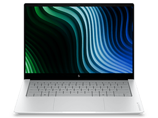 HP OmniBook X 14 inch Laptop Next Gen AI 14-ka0065TU, Silver - 14-inch - Glacier silver aluminum (D78FJPA)