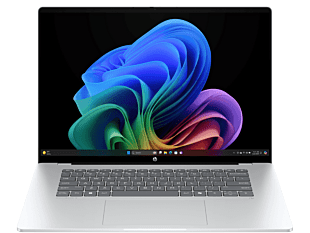 HP OmniBook 5 16 inch Next Gen AI 16-fb0006QU, Silver - 16-inch - Glacier silver aluminum (C42DWPA)