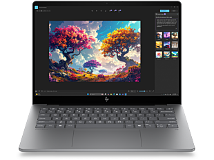 HP OmniBook 7 14 inch Laptop Next Gen AI 14-hg0048TU, Meteor Silver - 14-inch - Meteor silver aluminum (DD6L1PA)