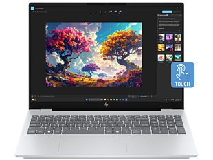 HP OmniBook 7 16 inch Laptop Next Gen AI 16-bh0001TU, Silver - 16" - Meteor silver aluminum (D32YTPA)