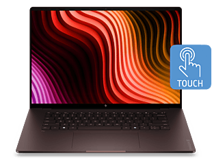HP OmniBook X 16 inch Laptop Next Gen AI 16-cp1000QU, Brown - 16-inch - Deep espresso aluminum (D8CU5PA)
