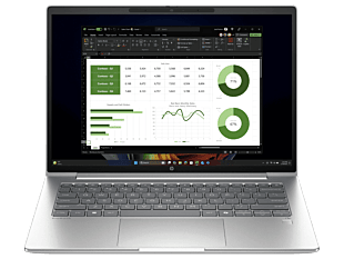 HP ProBook 4 G1q 14 inch Laptop Next Gen AI PC, Silver - 14-inch - Pike silver aluminum (BX2E6PT)