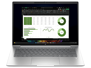 HP ProBook 4 G1q 14 inch Laptop Next Gen AI PC, Silver + HP Ultra-Fast-Scroll Wireless Mouse 785M - 14-inch - Pike silver aluminum (BX2E6PT-BN2)