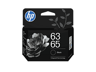 HP 63/65 Black Original Ink Cartridge (B7RT3AA)
