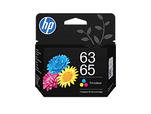 HP 63/65 Tri-color Original Ink Cartridge (B7RT2AA)