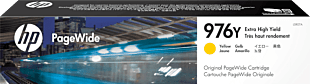 HP 976Y Extra High Yield Yellow Original PageWide Cartridge (L0R07A) - Center facing
