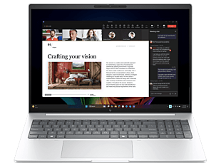 HP EliteBook 8 G1i 16 inch Laptop Next Gen AI PC, Silver + Poly Blackwire 3220 Stereo USB-C Headset +USB-C/A Adapter - 16-inch - Glacier silver aluminium (BQ4T3PT-BN2)