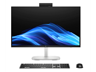 HP EliteStudio 8 All-in-One G1i 27 inch Desktop AI PC - 27" - Pike silver aluminum (C0UL6PT)