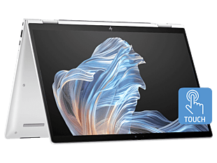 HP EliteBook X Flip G1i 14 inch Laptop Next Gen AI PC, Silver + Poly Blackwire 3220 Stereo USB-C Headset +USB-C/A Adapter - 14-inch - Glacier silver (B9GG5PT-BN3)