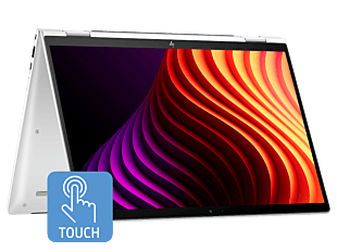 HP EliteBook X Flip G1i 14 inch Laptop Next Gen AI PC, Silver - 14-inch - Glacier silver (B9GH6PT)