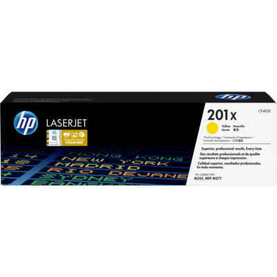 HP 201x (CF253-00906) イエロー　トナーカートリッジ HP 201X High Yield Black Original LaserJet Toner Cartridge