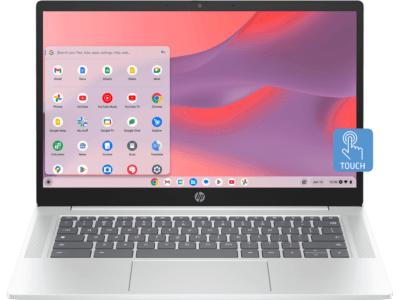 HP Chromebook 14 inch 14a-nf0005TU, Silver - 14-inch