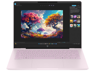 HP OmniBook 7 14 inch Laptop AI 14-fr0055TU, Pink - 14-inch
