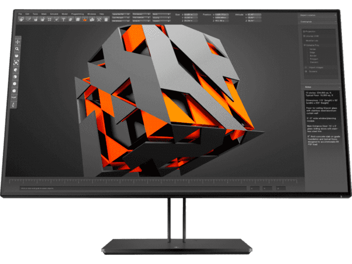 HP Z32 31.5-inch 4K UHD Display - 31.5 